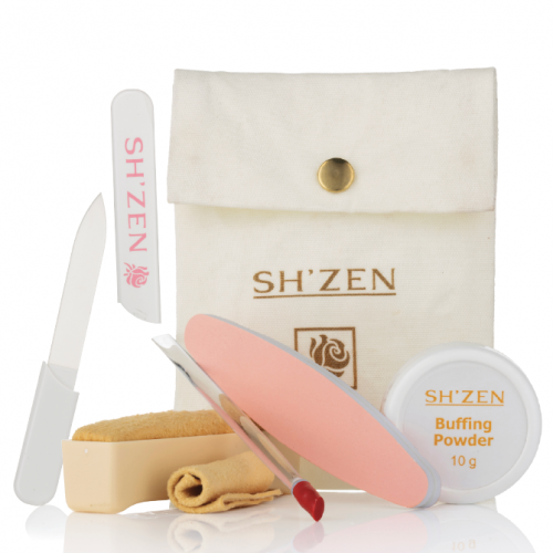 1 Ea Nail Buffing Kit + Glass Nail File